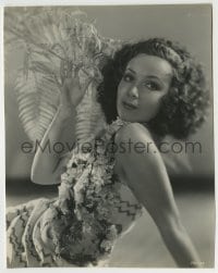 2a196 BIRD OF PARADISE 7.5x9.5 still 1932 Dolores Del Rio, exotic princess of South Seas paradise!
