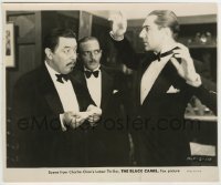 2a200 BLACK CAMEL 8x9.75 still 1931 Warner Oland as Charlie Chan watches Bela Lugosi raise arms!