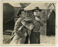 2a255 BUCK PRIVATES 8.25x10 still 1941 Lou Costello helps Bud Abbott carry his pack!