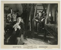 2a285 CHASE 8.25x10 still 1946 Peter Lorre with gun & cigarette staring at woman across the room!