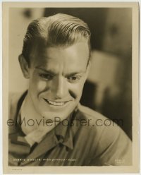 2a363 DENNIS O'KEEFE 8x10.25 still 1930s smiling c/u early in his career, when he worked at MGM!