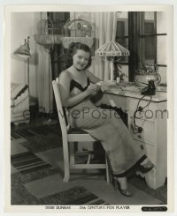 2a376 DIXIE DUNBAR 8.25x10 still 1936 the young actress starts every day by checking her fan mail!