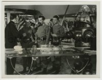 2a439 FORBIDDEN PLANET 8x10.25 still 1956 Robbie the Robot serves coffee to Pidgeon, Nielsen & others!