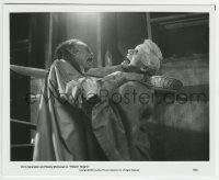2a455 FRIGHT NIGHT 8x10 still 1985 vampire monster Chris Sarandon strangling Roddy McDowall!