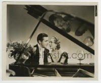 2a518 I BELIEVED IN YOU 8.25x10 still 1934 romantic c/u of John Boles & Gertrude Michael at piano!