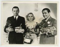 2a528 IF YOU COULD ONLY COOK 8x10.25 still 1935 Herbert Marshall, Jean Arthur & Leo Carrillo!