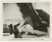 2a540 IT CAME FROM BENEATH THE SEA 8x10.25 still 1955 special effects scene of man by monster!