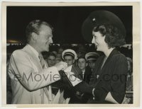 2a553 JAMES CAGNEY 6.25x8 news photo 1942 he's donating to the Duchess of Leinster's WWII charity!