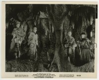 2a568 JOURNEY TO THE CENTER OF THE EARTH 8x10 still 1959 Pat Boone, James Mason & Dahl in cave!