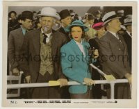 2a067 KENTUCKY color-glos 8x10.25 still 1938 pretty Loretta Young & Walter Brennan at the races!
