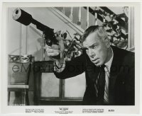 2a587 KILLERS 8.25x10 still 1964 great close up of Lee Marvin pointing his gun with silencer!