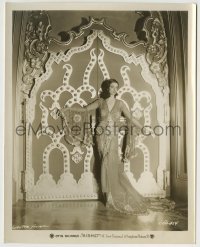 2a588 KISMET 8x10.25 still 1930 wonderful portrait of Loretta Young in great outfit by cool door!