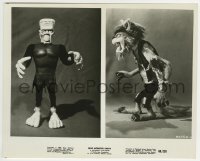 2a638 MAD MONSTER PARTY 8.25x10.25 still 1968 great images of the Frankenstein & Werewolf models!