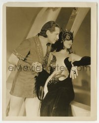 2a639 MADAM SATAN 8x10.25 still 1930 c/u of super sexy masked Kay Johnson & Reginald Denny!