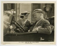 2a650 MAN ON THE FLYING TRAPEZE 8x10.25 still 1935 c/u of W.C. Fields & pretty Mary Brian in car!