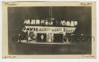 2a018 MARKED WOMAN 2.75x4.5 photo 1937 theater display w/blow-ups of Bette Davis & Humphrey Bogart!