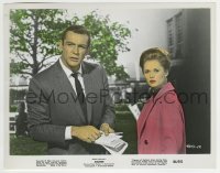 2a071 MARNIE color 8x10.25 still 1964 Sean Connery & Tippi Hedren in Hitchcock's suspenseful mystery