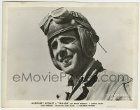2a805 SAHARA 8x10.25 still 1943 extreme close up of World War II soldier Humphrey Bogart w/helmet!