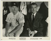2a894 THAT TOUCH OF MINK 8x10.25 still 1962 c/u of Cary Grant & Mickey Mantle in NY Yankees dugout!