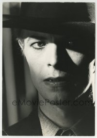 2a651 MAN WHO FELL TO EARTH deluxe English 7x10 still 1976 best super close portrait of David Bowie!