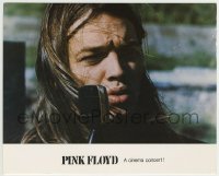 2a075 PINK FLOYD color English FOH LC 1972 incredible close up of David Gilmour performing live!