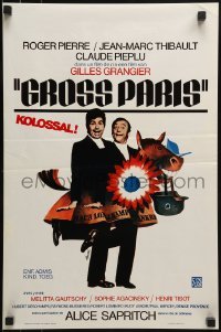 2b785 GROSS PARIS Belgian 1974 wacky art of Roger Pierre & Jean-Marc Thibault by Clement Hurel!