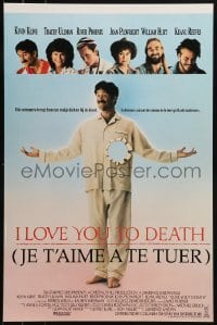 2b788 I LOVE YOU TO DEATH Belgian 1990 Kevin Kline, Tracey Ullman, River Phoenix, Hurt!