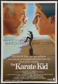2b792 KARATE KID Belgian 1984 Pat Morita, Ralph Macchio, teen martial arts classic!
