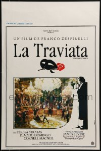 2b795 LA TRAVIATA Belgian 1983 Franco Zeffirelli, Placido Domingo, great romantic image, opera!