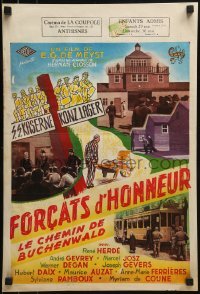2b850 WE LIVED THROUGH BUCHENWALD Belgian 1946 E.G. de Meyst's Forcats d'Honneur, ultra-rare!