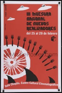 2b196 III MUESTRA NACIONAL DE NUEVOS REALIZADORES Cuban 2004 UFOs, forks, shark fins by Abreu!