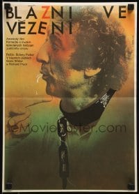 2b108 STIR CRAZY Czech 12x17 1985 directed by Sidney Poitier, Ziegler art of Gene Wilder!