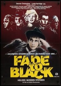 2b294 FADE TO BLACK German 1980 Dennis Christopher lives AND kills for the movies!
