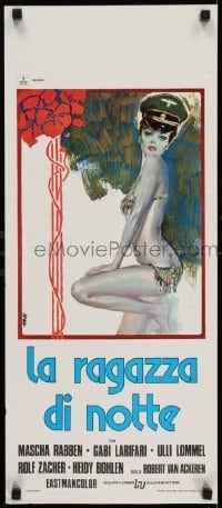 2b530 SENSUOUS THREE Italian locandina 1975 Harlis, man loves a woman who loves women, Avelli art!