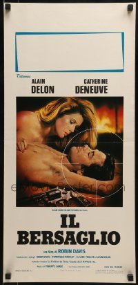 2b531 SHOCK Italian locandina 1982 Catherine Deneuve & Alain Delon by Sciotti, Le Choc!