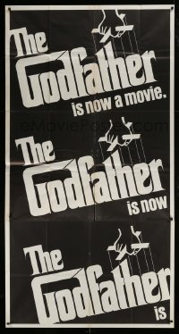 2c722 GODFATHER 3sh 1972 Francis Ford Coppola crime classic, great art by S. Neil Fujita!
