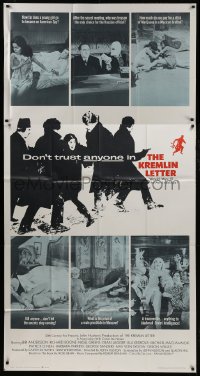 2c768 KREMLIN LETTER int'l 3sh 1970 John Huston, using young girls to blackmail Soviet Intelligence!