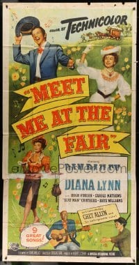 2c803 MEET ME AT THE FAIR 3sh 1953 Dan Dailey, Diana Lynn, Scatman Crothers, Douglas Sirk