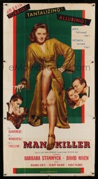 2c837 OTHER LOVE 3sh R1953 sexy Barbara Stanwyck is a Man Killer, David Niven, Richard Conte, rare!
