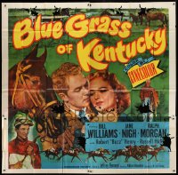 2c307 BLUE GRASS OF KENTUCKY 6sh 1950 Bill Williams, Jane Nigh, great horse racing images!