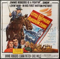 2c369 LITTLE SHEPHERD OF KINGDOM COME 6sh 1960 Jimmie Rodgers is a fightin' singin' lovin' man!