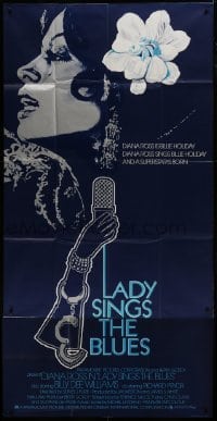 2c099 LADY SINGS THE BLUES English 3sh 1972 Diana Ross in her film debut as singer Billie Holiday!