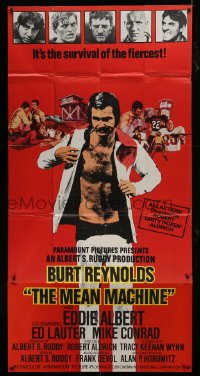 2c100 LONGEST YARD English 3sh 1974 Robert Aldrich football comedy, Burt Reynolds, Mean Machine!