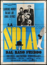 2c262 SPY WITH A COLD NOSE Italian 2p 1967 Laurence Harvey, sexy Daliah Lavi, Lionel Jeffries