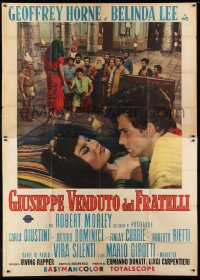 2c265 STORY OF JOSEPH & HIS BRETHREN Italian 2p 1963 Giuseppe venduto dai fratelli, Biblical story!