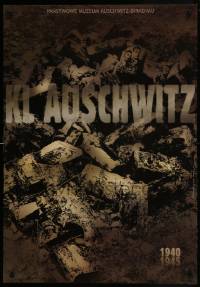 2d822 AUSCHWITZ 1940-1945 museum Polish 27x39 2000s images from infamous WWII Nazi concentration camp
