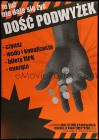 2d826 DOSC PODWYZEK Polish political campaign 16x23 2000s National Trade Union Work Initiative
