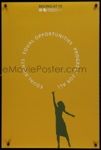 2d942 EQUAL RIGHTS EQUAL OPPORTUNITIES PROGRESS FOR ALL special poster 2010 woman reaching for sky