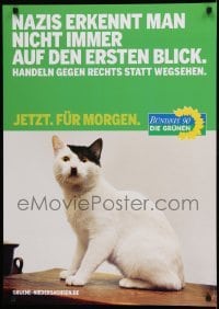 2d771 NAZIS ERKENNT MAN NICHT IMMER AUF DEN ERSTEN BLICK German campaign 2008 Hitler cat
