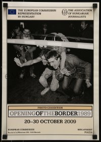 2d863 OPENING OF THE BORDER 1989 12x17 Belgian museum/art exhibition 2009 the Berlin Wall fell